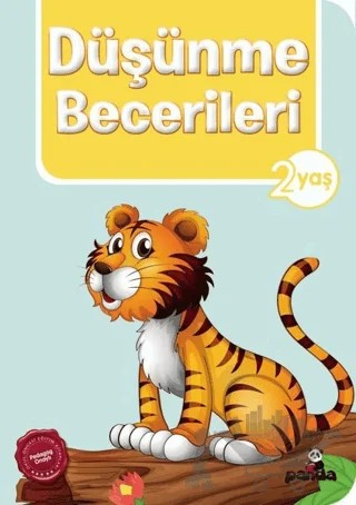 Düşünme Becerileri 2 Yaş – Afife Çoruk – Beyaz Panda Yayınları kitap kapağı