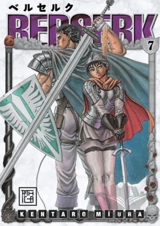 Berserk 7 – Kentaro Miura – Athica Yayınları kitap kapağı