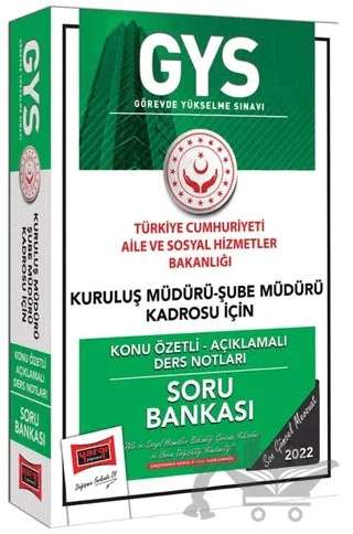 Yargı Yayınları GYS T.C. Aile ve Sosyal Hizmetler Bakanlığı Kuruluş Müdürü ve Şube Müdürü Kadrosu İçin Konu Özetli Açıklamalı Soru Bankası – Kolektif – Yargı Yayınevi kitap kapağı