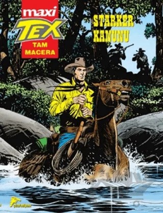 Tex Maxi : 2 - Starker Kanunu – Tito Faraci – Çizgi Düşler Yayınevi kitap kapağı