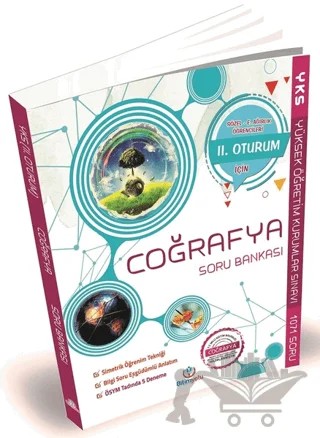 2018 YKS Coğrafya Soru Bankası 2. Oturum – Alican Karabulut – Bilimyolu Yayıncılık kitap kapağı