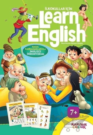 İlkokullar İçin Learn English (Yeşil) – Kolektif – Kariyer Yayınları kitap kapağı