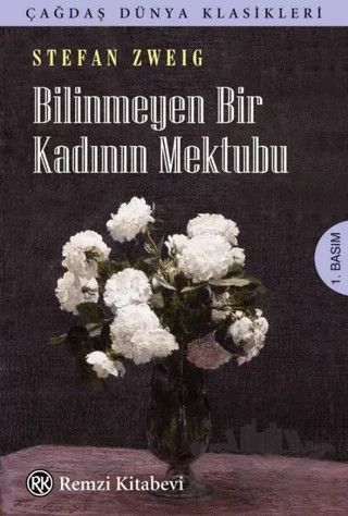 Bilinmeyen Bir Kadının Mektubu – Stefan Zweıg – Remzi Kitabevi kitap kapağı