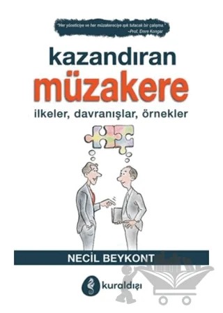 Kazandıran Müzakere – Necil Beykont – Kuraldışı Yayınevi kitap kapağı