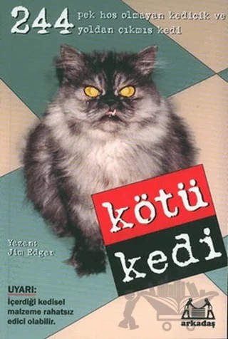 Kötü Kedi – Jim Edgar – Arkadaş Yayınları kitap kapağı