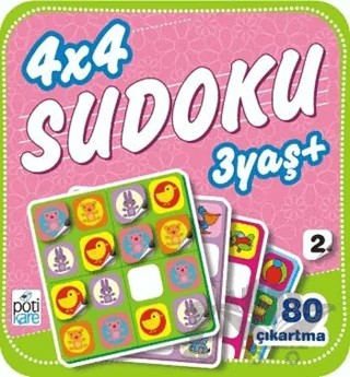 4x4 Sudoku (2) – Kolektif – Pötikare Yayıncılık kitap kapağı