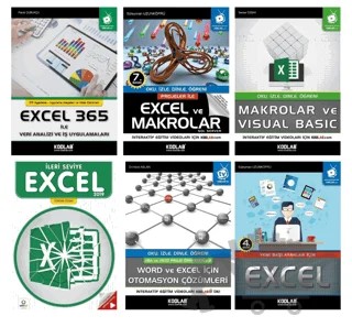 Süper Excel Eğitim Seti 2 – Kolektif – Kodlab Yayın Dağıtım kitap kapağı