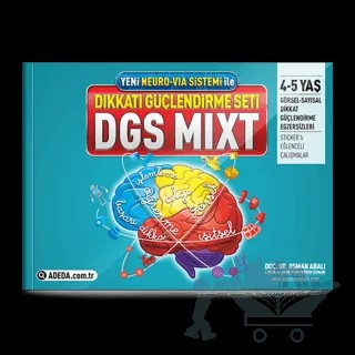 DGS Mixt - Dikkati Güçlendirme Seti 4-5 Yaş – Osman Abalı – Adeda Yayınları kitap kapağı