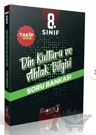 8. Sınıf Din Kültürü ve Ahlak Bilgisi Takip Serisi Soru Bankası – Kolektif – Mobese 360 Yayınları kitap kapağı