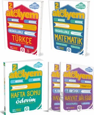 2. Sınıf Atölyem Seti (4 Kitap) – Sibel Zereyalp, Gülcan Geçer – Arı Yayıncılık kitap kapağı