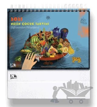 2025 Nesin Masa Takvimi - Sofralardan Masallara – Kolektif – Nesin Yayınevi kitap kapağı