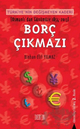 Türkiye'nin Değişmeyen Kaderi - Borç Çıkmazı – Binhan Elif Yılmaz – Derin Yayınları kitap kapağı