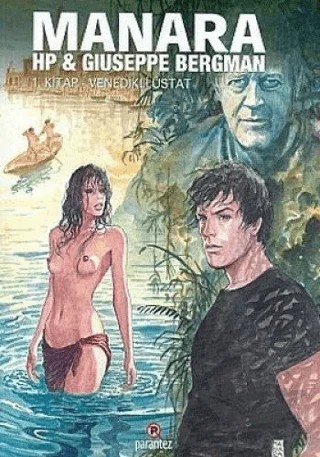 Büyük Üstat: Manara Hp & Guiseppe Bergman 1. Kitap – Milo Manara – Parantez Yayınları kitap kapağı