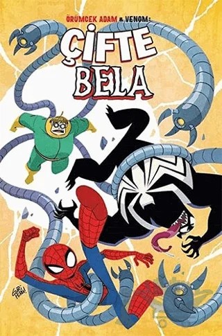 Örümcek Adam ve Venom: Çifte Bela Sayı 4 – Mariko Tamaki – Marmara Çizgi kitap kapağı