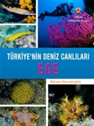 Ege - Türkiye'nin Deniz Canlıları – Bülent Gözcelioğlu – TÜBİTAK Yayınları kitap kapağı
