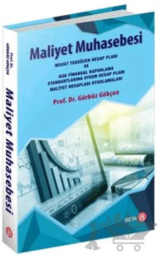 Maliyet Muhasebesi – Gürbüz Gökçen – Beta Yayınevi kitap kapağı