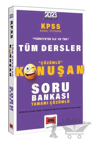 Yargı Yayınları 2023 KPSS Genel Yetenek Tüm Dersler Tamamı Çözümlü Konuşan Soru Bankası – Kolektif – Yargı Yayınevi kitap kapağı