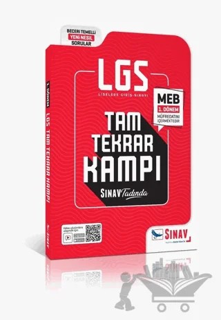 Sınav 8. Sınıf 1.Dönem Tam Tekrar Kamp Kitabı – Kolektif – Sınav Yayınları kitap kapağı