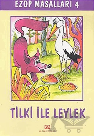 Tilki ile Leylek – Jean de la Fontaine – Altın Kitaplar kitap kapağı