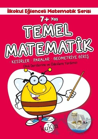 7+ Yaş İlkokul Eğlenceli Matematik Serisi - Temel Matematik – Buçe Dayı – Kukla Yayınları kitap kapağı