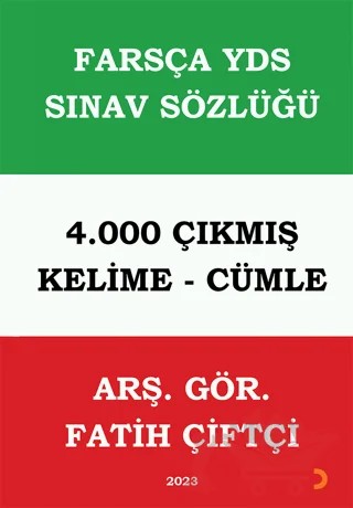 Farsça YDS Sınav Sözlüğü – Fatih Çiftçi – Cinius Yayınları kitap kapağı