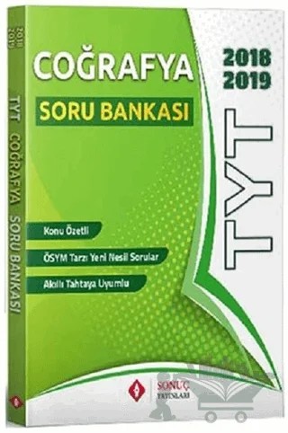 TYT Coğrafya Soru Bankası – Kolektif – Sonuç Yayınları kitap kapağı