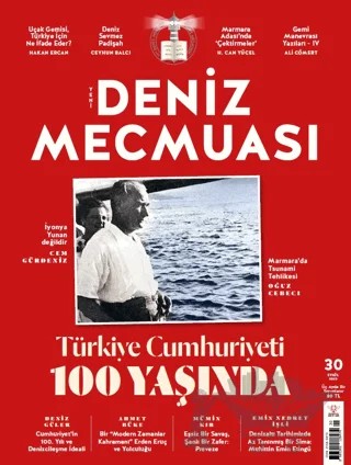 Yeni Deniz Mecmuası Sayı: 30 - Ekim 2023 – Yeni Deniz Mecmuası Dergisi kitap kapağı