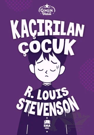Kaçırılan Çocuk – Robert Louıs Stevenson – Ema Genç kitap kapağı