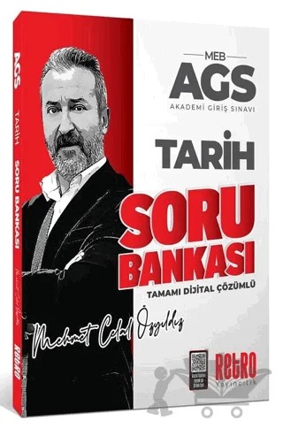 2026 MEB-AGS Tarih Soru Bankası Çözümlü – Mehmet Celal Özyıldız – Retro Yayıncılık kitap kapağı