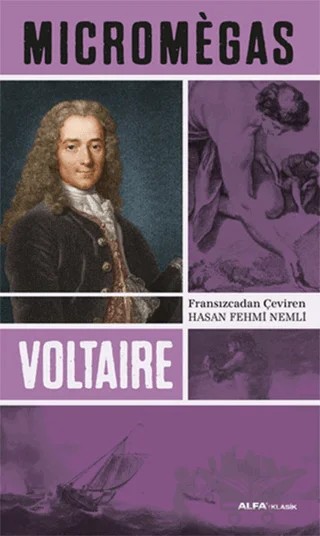 Micromegas – Voltaire – Alfa Yayınları kitap kapağı