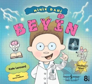 Minik Dahi Beyin – Kate Lennard – İş Bankası Kültür Yayınları kitap kapağı
