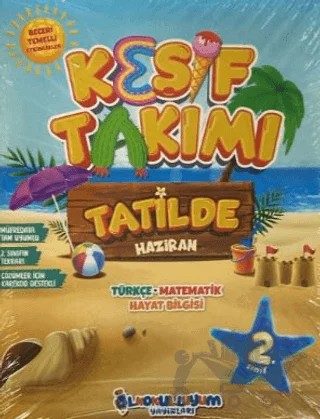2. Sınıf Keşif Takımı Tatilde Eğitim Seti – Kolektif – İlkokulluyum kitap kapağı