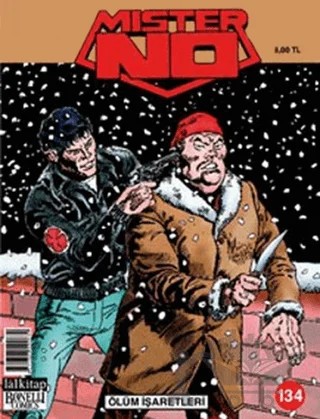 Mister No Sayı: 134 Ölüm İşaretleri – Lal Kitap kitap kapağı