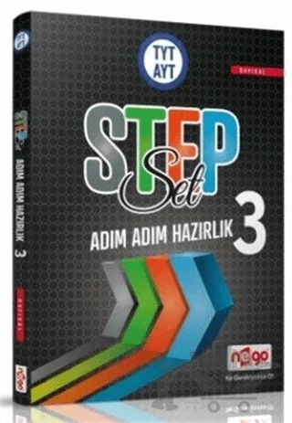 TYT AYT Sayısal 3. Kitap Step Set – Kolektif – Nego Yayınları kitap kapağı