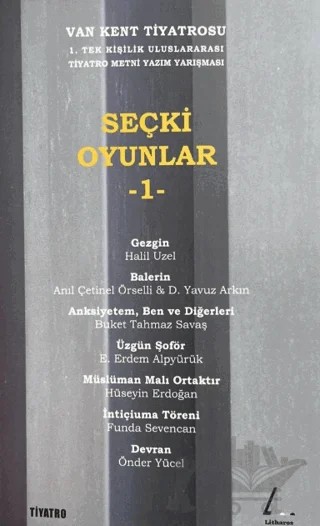Seçki Oyunlar - 1 – Kolektif – Litharos Yayınları kitap kapağı