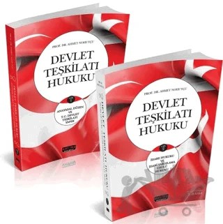 Devlet Teşkilatı Hukuku – Ahmet Nohutçu – Savaş Yayınevi kitap kapağı