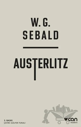 Austerlitz – W. G. Sebald – Can Yayınları kitap kapağı