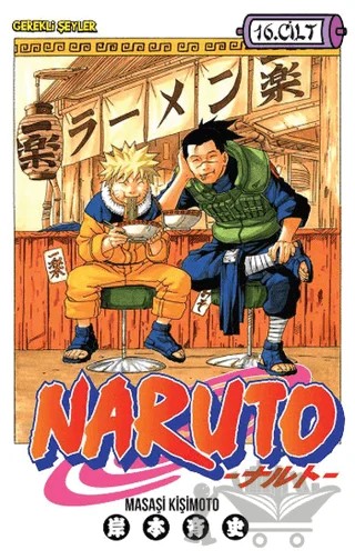 Naruto 16. Cilt – Masaşi Kişimoto – Gerekli Şeyler Yayıncılık kitap kapağı