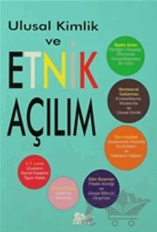 Ulusal Kimlik ve Etnik Açılım – Glen Bowman, Montserrat Gaibernau, Robert Miles, Samir Amin, Tom Hadden, Vladimir Ilyiç Lenin – Sarmal Yayınevi kitap kapağı