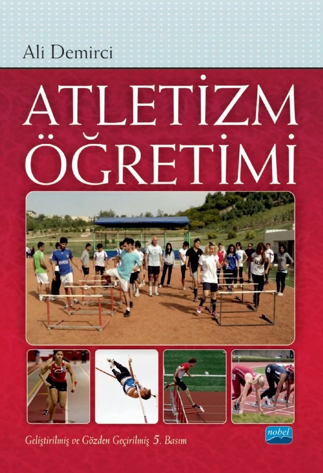 ATLETİZM ÖĞRETİMİ – Ali Demirci – Nobel Akademik Yayıncılık kitap kapağı