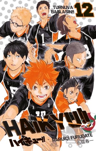 Haikyu!! 12. Cilt – Haruiçi Furudate – Gerekli Şeyler Yayıncılık kitap kapağı