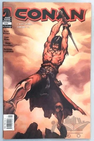 Conan Sayı: 1 Karanlık Tepelerin Eteğinde – Lal Kitap kitap kapağı