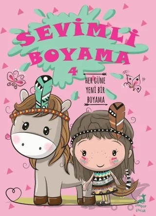 Sevimli Boyama - 4 – Betül Tok – Olimpos Çocuk kitap kapağı