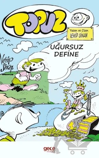 Topuz – Uğursuz Define – Vehip Sinan – Gece Kitaplığı kitap kapağı