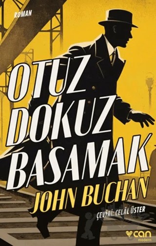Otuz Dokuz Basamak – John Buchan – Can Yayınları kitap kapağı