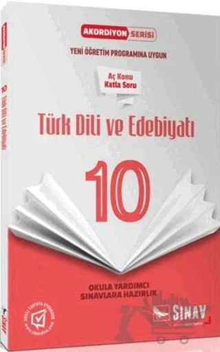 10. Sınıf Akordiyon Serisi Türk Dili ve Edebiyatı Aç Konu Katla Soru – Kolektif – Sınav Yayınları kitap kapağı