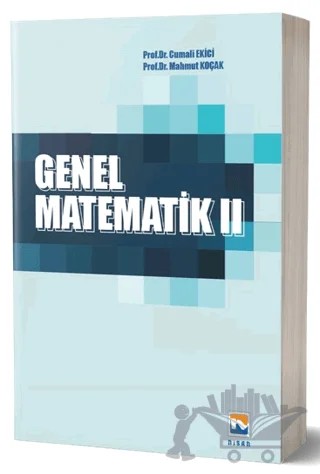 Genel Matematik II – Cumali Ekici, Mahmut Koçak – Nisan Kitabevi kitap kapağı