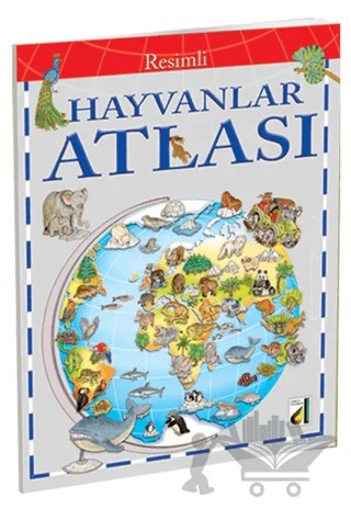 Resimli Hayvanlar Atlası / Resimli Dünya Atlası – Kolektif – Damla Yayınevi kitap kapağı