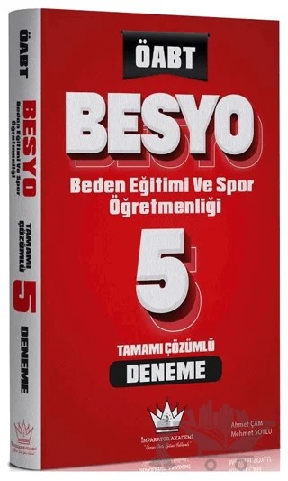 ÖABT Beden Eğitimi ve Spor Öğretmenliği 5 Deneme Çözümlü İmparator Akademi – Kolektif – İmparator Akademi kitap kapağı