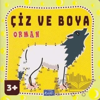 Çiz ve Boya Orman – Kolektif – Parıltı Yayınları kitap kapağı